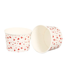 Customized Logo Ice Cream Cups with dome Lid